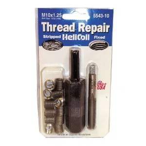 5543-10 – SW ANDERSON Thread Repair Kit, Universal M10 x 1.25 Thread Size With 12 Heli-Coil Inserts/ Installation Too...